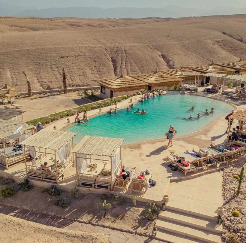 Piscine-agafay-dsert-marrakech-maroc